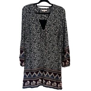 Skies are Blue bohemian sheath dress size L